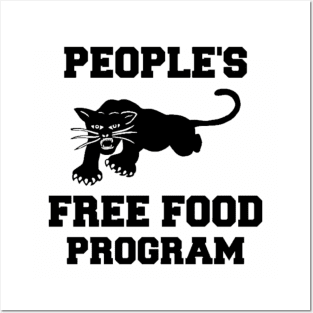 Black Panther Party, People's Free Food Program, Black History, Black Lives Matter Posters and Art